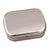 Branded Promotional FLAT TIN with 25g of Mints in Silver Mints From Concept Incentives.