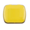 Branded Promotional MINI HINGED TIN with Extra Strong Mints in Orange Mints From Concept Incentives.