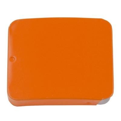 Branded Promotional SLIDING TIN with 10g of Extra Strong Mints in Orange Mints From Concept Incentives.