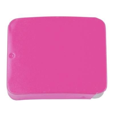 Branded Promotional SLIDING TIN with 10g of Extra Strong Mints in Pink Mints From Concept Incentives.