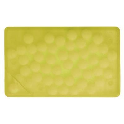 Branded Promotional MINTS CARD with 8g of Mints in Yellow Mints From Concept Incentives.