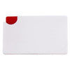 Branded Promotional DE LUX MINTS CARD with 8g of Mints in Red Mints From Concept Incentives.