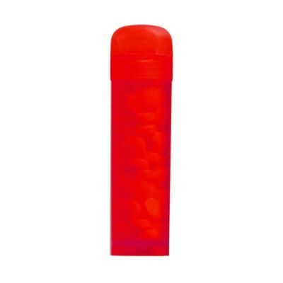 Branded Promotional MINTS TUBE with 11g of Mints in Red Mints From Concept Incentives.