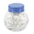 Branded Promotional SMALL GLASS JAR with 40g of Mints in Light Blue Mints From Concept Incentives.