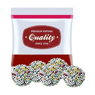 Branded Promotional ORGANIC COLOUR CHOCOLATE COIN Chocolate From Concept Incentives.