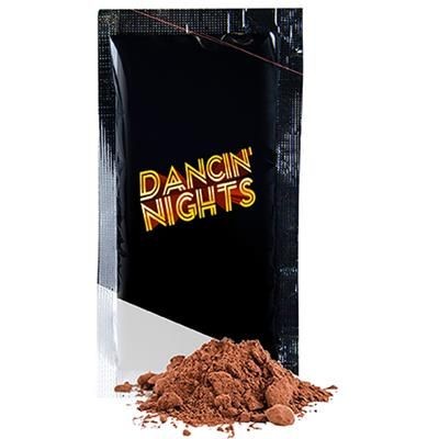 Branded Promotional ORGANIC HOT CHOCOLATE POWDER SACHET Hot Chocolate Drink From Concept Incentives.