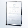 Branded Promotional VERTICAL RECTANGLE GLASS PLAQUE AWARD Award From Concept Incentives.