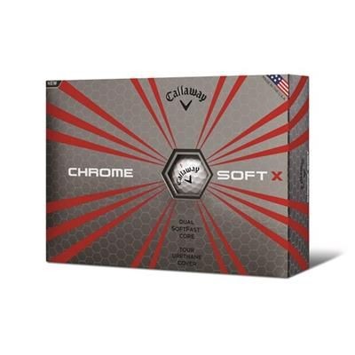 Branded Promotional CALLAWAY CHROME SOFT X GOLF BALL Golf Balls From Concept Incentives.
