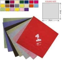 Branded Promotional COLOUR DINNER NAPKIN 3PLY 40X40CM Napkin Serviette From Concept Incentives.