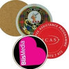 Branded Promotional CORK BACKED COASTER - ROUND Coaster From Concept Incentives.