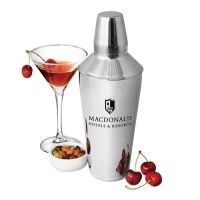 Branded Promotional MANHATTAN COCKTAIL SHAKER Cocktail Shaker From Concept Incentives.