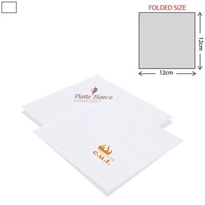 Branded Promotional COLOUR COCKTAIL NAPKIN 2PLY 25X25CM Napkin Serviette From Concept Incentives.