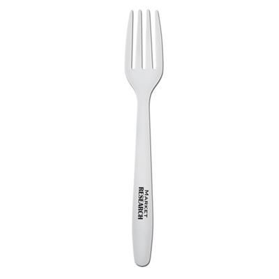Branded Promotional DISPOSABLE PLASTIC FORK Fork From Concept Incentives.