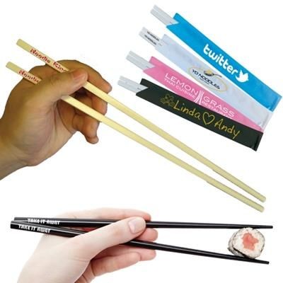 Branded Promotional MELAMINE CHOPSTICKS SET Chopsticks From Concept Incentives.