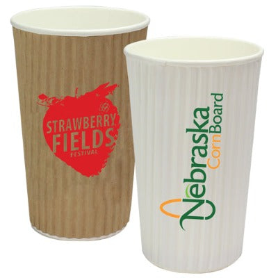 RIPPLED SIMPLICITY PAPER CUP