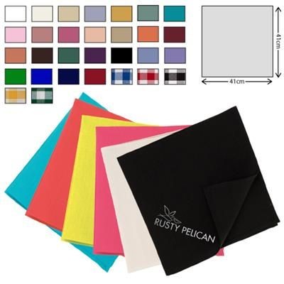 Branded Promotional LINEN NAPKIN 41X41CM Napkin Serviette From Concept Incentives.