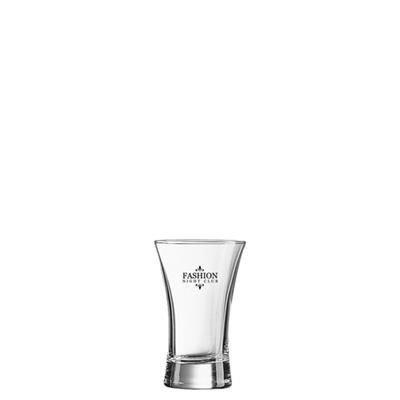 Branded Promotional HOT SHOT DOUBLE SHOT GLASS 70ML-2 Chopsticks From Concept Incentives.