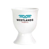Branded Promotional CERAMIC POTTERY RAISED EGG CUP Chopsticks From Concept Incentives.