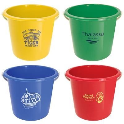 Branded Promotional MULTI PURPOSE BUCKET 10 LITRE Chopsticks From Concept Incentives.