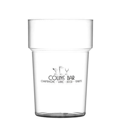 Branded Promotional REUSABLE PLASTIC TUMBLER 568ML-20OZ-PINT - POLYSTYRENE Chopsticks From Concept Incentives.