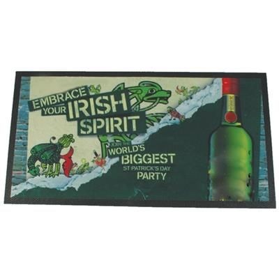 Branded Promotional SMALL BORDERED BAR RUNNER 43X23CM Chopsticks From Concept Incentives.