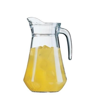 Branded Promotional GLASS CLASSIC JUG 1 LITRE Chopsticks From Concept Incentives.