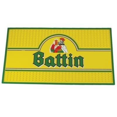 Branded Promotional PVC DRIP MAT 39X19X1CM Chopsticks From Concept Incentives.