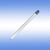 Branded Promotional CHALLENGER-1 BALL PEN in White with Blue Trim Pen From Concept Incentives.