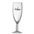 Branded Promotional BALLON FLUTE GLASS 170ML-5 Chopsticks From Concept Incentives.