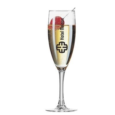 Branded Promotional PRINCESA FLUTE GLASS 150ML-5 Chopsticks From Concept Incentives.