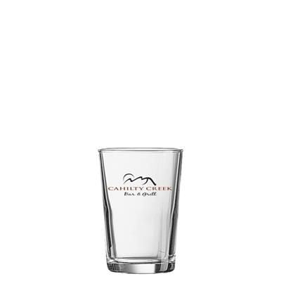 Branded Promotional CONIQUE TUMBLER GLASS 80ML-2 Chopsticks From Concept Incentives.