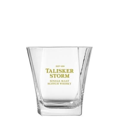 Branded Promotional PRYSM ROCKS GLASS 270ML-9OZ Chopsticks From Concept Incentives.