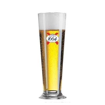 Branded Promotional LINZ BEER GLASS 390ML-13OZ Chopsticks From Concept Incentives.