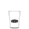 Branded Promotional REUSABLE NONIC BEER GLASS 284ML-10OZ-HALF PINT - POLYCARBONATE Chopsticks From Concept Incentives.
