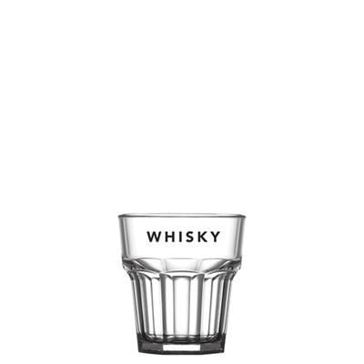 Branded Promotional REUSABLE REMEDY ROCKS GLASS 200ML-7OZ - POLYCARBONATE Chopsticks From Concept Incentives.