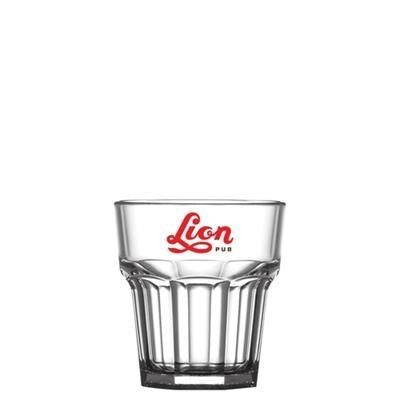 Branded Promotional REUSABLE REMEDY ROCKS GLASS 312ML-11OZ - POLYCARBONATE Chopsticks From Concept Incentives.