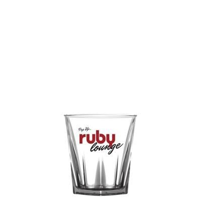 Branded Promotional REUSABLE PRISM ROCKS GLASS 255ML-9OZ - POLYCARBONATE Chopsticks From Concept Incentives.