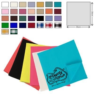 Branded Promotional LINEN NAPKIN 30X30CM Chopsticks From Concept Incentives.