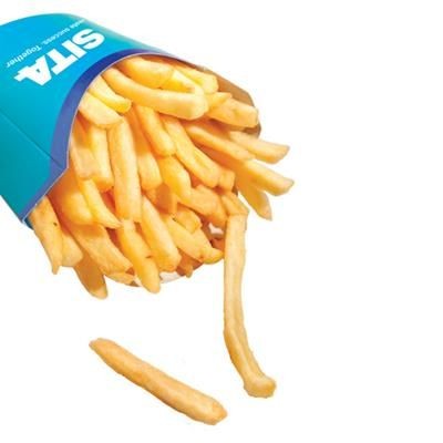 Branded Promotional CHIP SCOOP - LARGE Chopsticks From Concept Incentives.