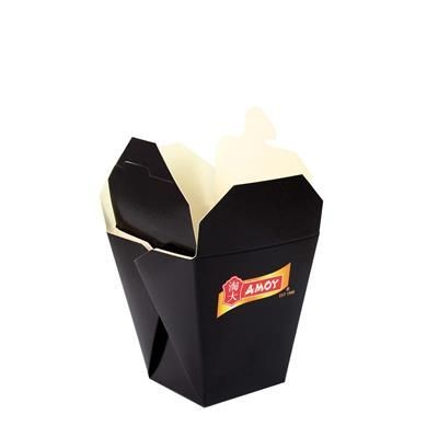 Branded Promotional NOODLE BOX - SMALL 16OZ Chopsticks From Concept Incentives.