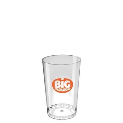 Branded Promotional DISPOSABLE PLASTIC TUMBLER 110ML-3 Chopsticks From Concept Incentives.