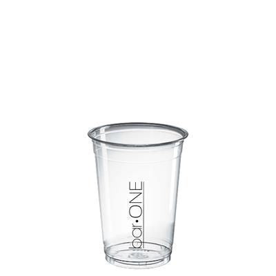 Branded Promotional DISPOSABLE PLASTIC SMOOTHIE TUMBLER - PET 300ML-10OZ Chopsticks From Concept Incentives.