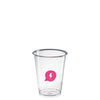 Branded Promotional DISPOSABLE PLASTIC SMOOTHIE TUMBLER - PET 270ML-9OZ Chopsticks From Concept Incentives.