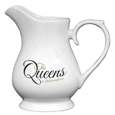 Branded Promotional CERAMIC POTTERY SERVING JUG 560ML Chopsticks From Concept Incentives.