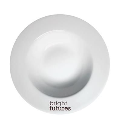 Branded Promotional SOUP PLATE-PASTA DISH 28CM Chopsticks From Concept Incentives.