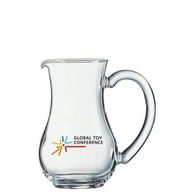 Branded Promotional GLASS JUG 500ML Chopsticks From Concept Incentives.
