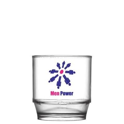 Branded Promotional REUSABLE CHUNKY TUMBLER 213ML-7 Chopsticks From Concept Incentives.