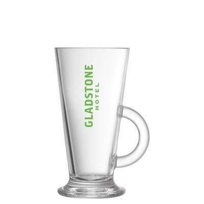 Branded Promotional LATTE GLASS 290ML-10OZ Chopsticks From Concept Incentives.