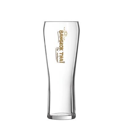 Branded Promotional EDGE BEER GLASS 585ML-19 Chopsticks From Concept Incentives.