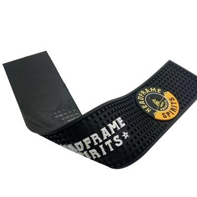 Branded Promotional PVC DRIP MAT 60X10X1CM Chopsticks From Concept Incentives.